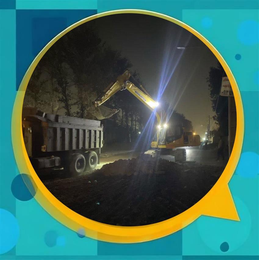 شتاب در توسعه زیرساخت‌های شهرك صنعتی گلگون؛ اجرای فاز سوم زیرسازی و آسفالت جاده ورودی با اهتمام مدیریت شهری باغستان