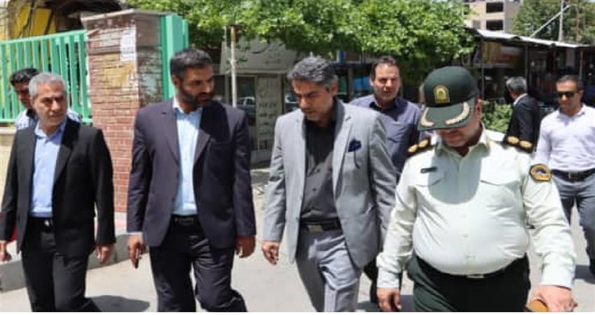 برگزاری گشت مشترك بازرسی در شهر باغستان با هدف مقابله با گران‌فروشی و كم فروشی