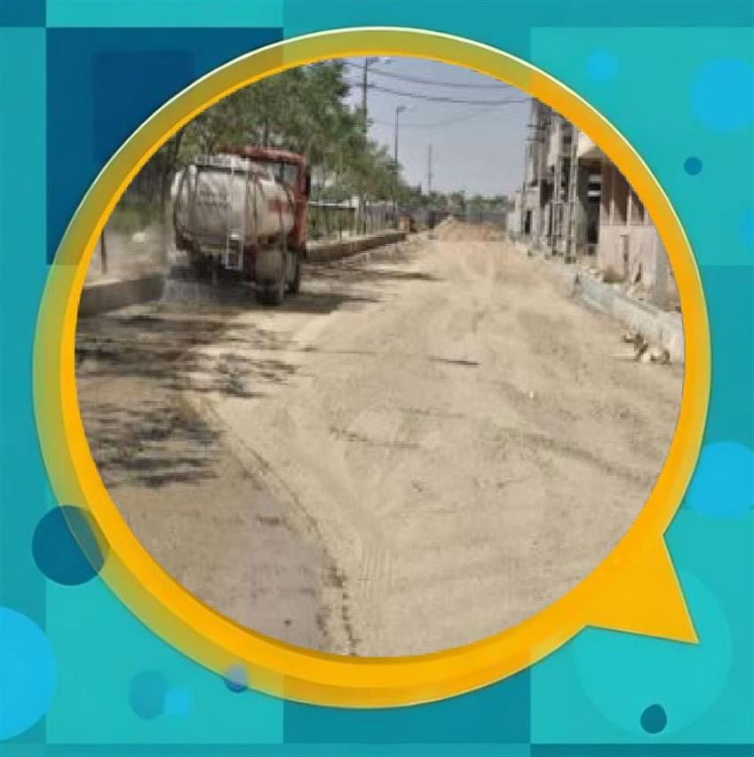 ادامه نهضت زیرسازی و آسفالت در شهرك مسكونی مهستان