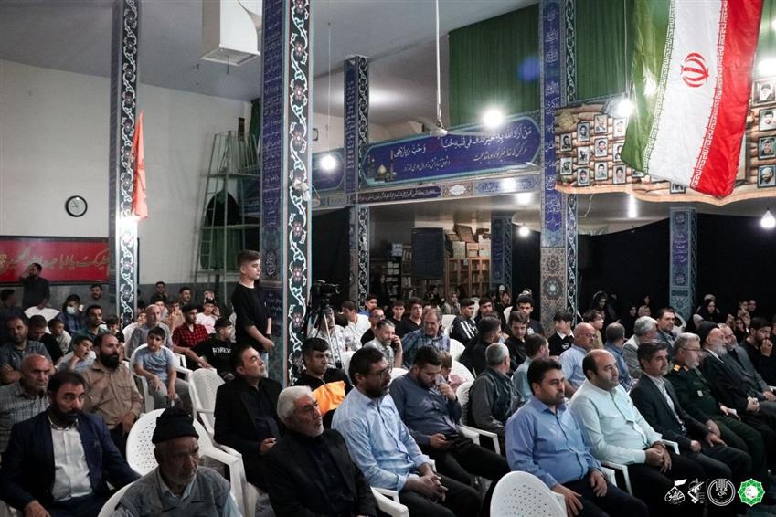 برگزاری باشكوه مراسم سالگرد شهدای خدمت در مسجد محمد جامع رسول‌الله (ص) نصیرآباد