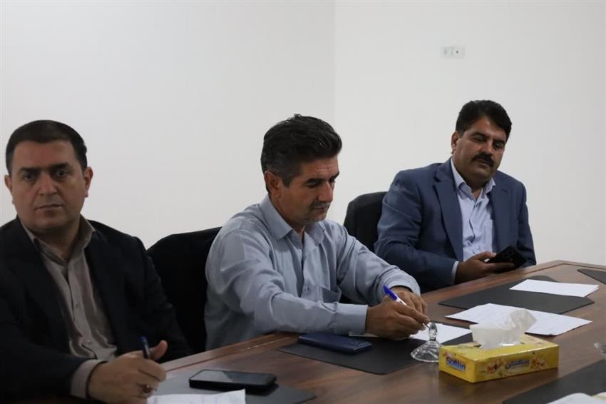 نشست مشترك مدیریت شهری باغستان با اداره آب برای بررسی مسائل مالی و انشعابات